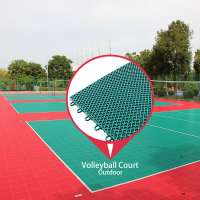 Factory supply high quality removable plastic water volleyball court